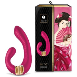 Shunga Double Stimulateur intime Shunga Miyo Framboise